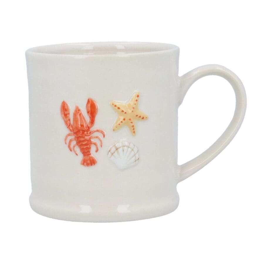 Seashore Embossed Mug