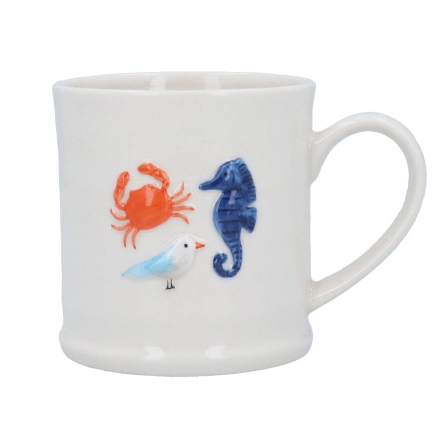 Seaside Embossed Mug
