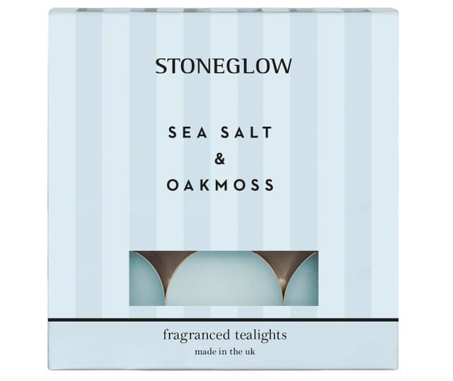 Sea Salt & Oakmoss Tealights