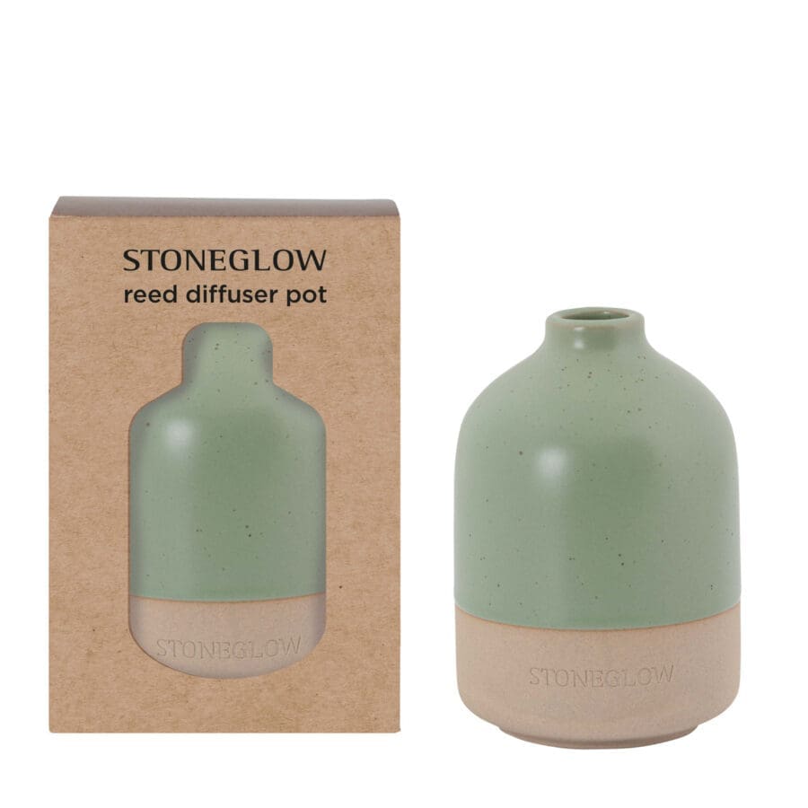 Ceramic Green Diffuser Pot