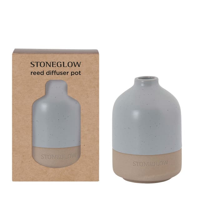 Ceramic Grey Diffuser Pot