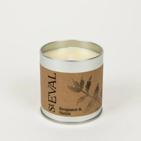 Bergamot Nettle Tin open Bergamot Nettle Tin open