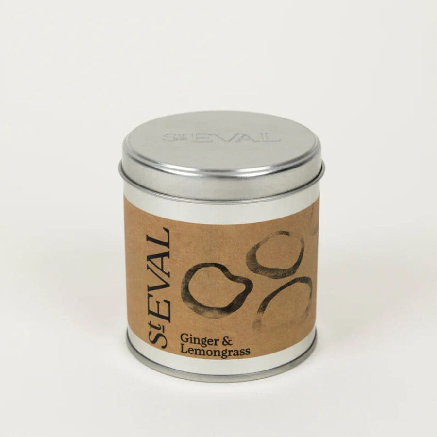 Ginger & Lemongrass Tin Candle