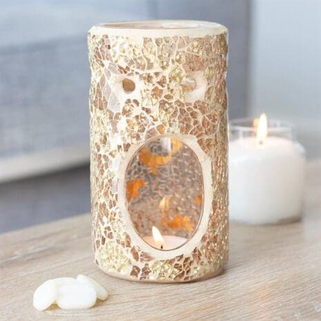 Gold Pillar Burner