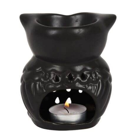 Owl Burner Black 2 Owl Burner Black 2