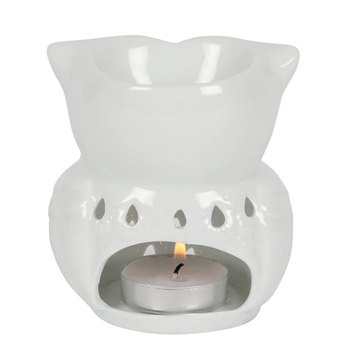 Owl Burner White 2