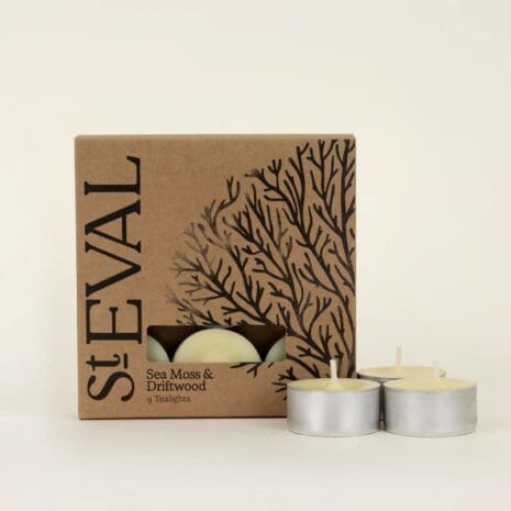 Sea Moss Driftwood Tealights