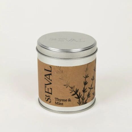 Thyme & Mint Tin top
