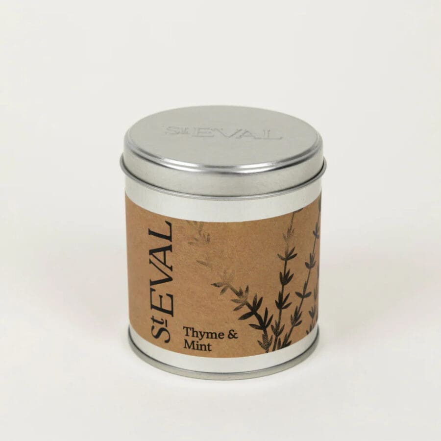 Thyme & Mint Tin Candle