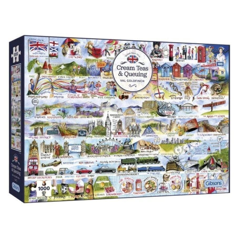 Cream Teas & Queuing Jigsaw