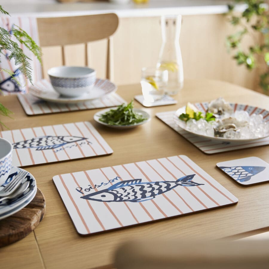 Catch of the Day Placemats 4 Pack