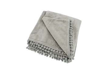 Soft Touch Grey Throw