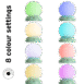 Colours lamp