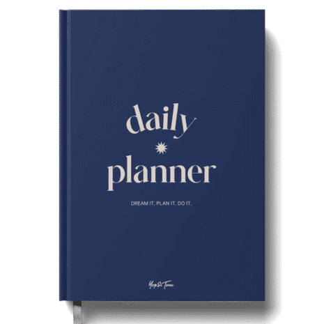 Daily Planner Navy