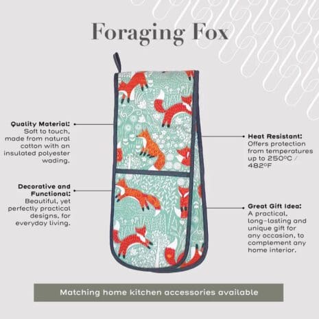 Fox oven glove Fox oven glove