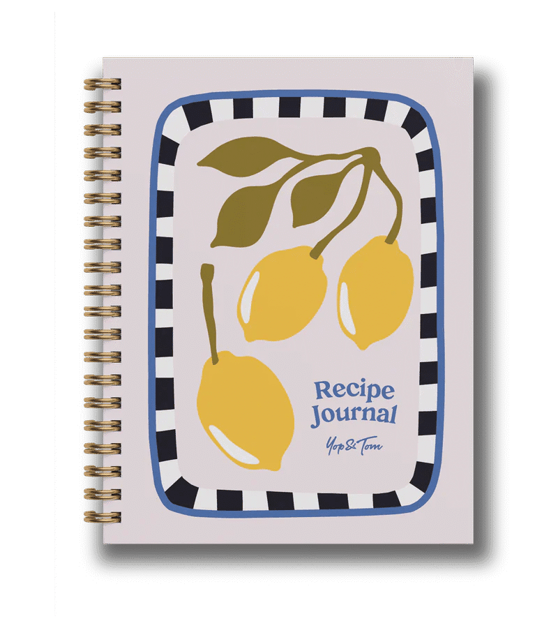 Lemon Recipe Journal