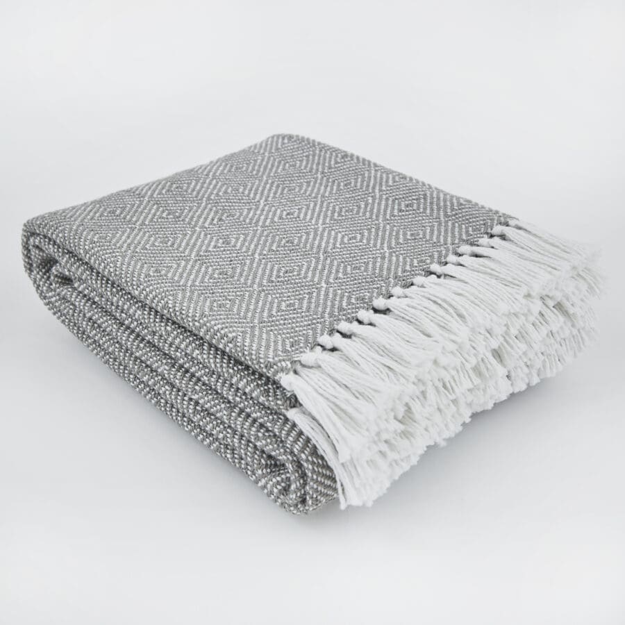 Recycled Slate Diamond Blanket