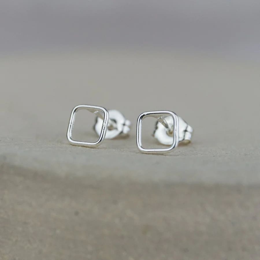 Geo Square Studs