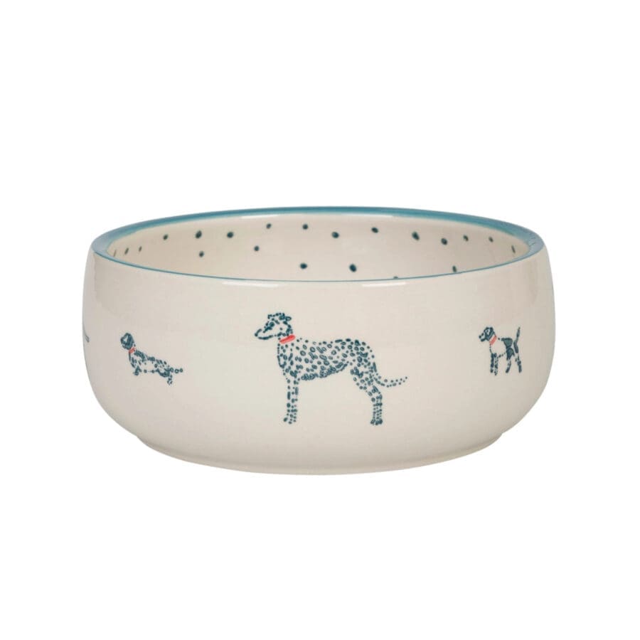 Stoneware Dog Bowl