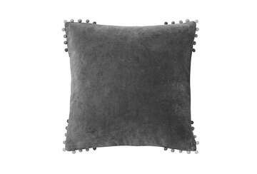 Charcoal Velvet Cushion