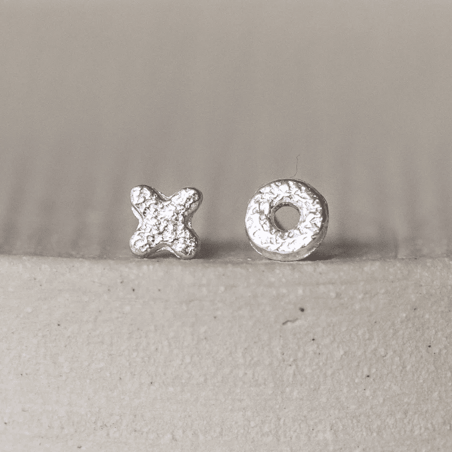 X O Mini Studs