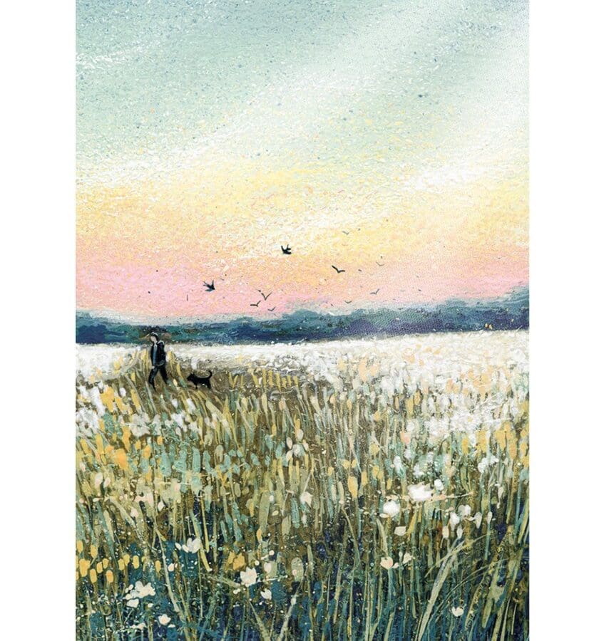 Dog Walk Wildflower Field