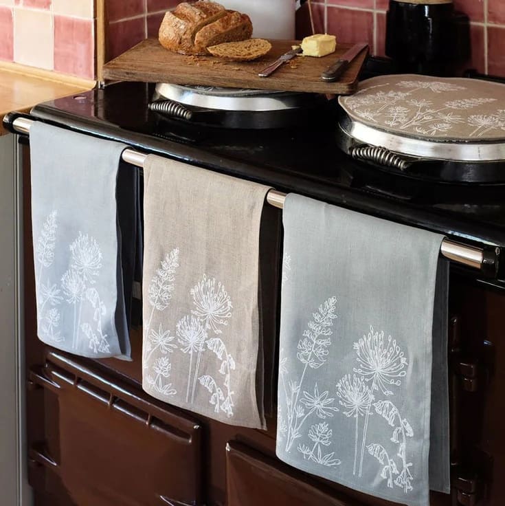 Tea Towels - Linen Garden
