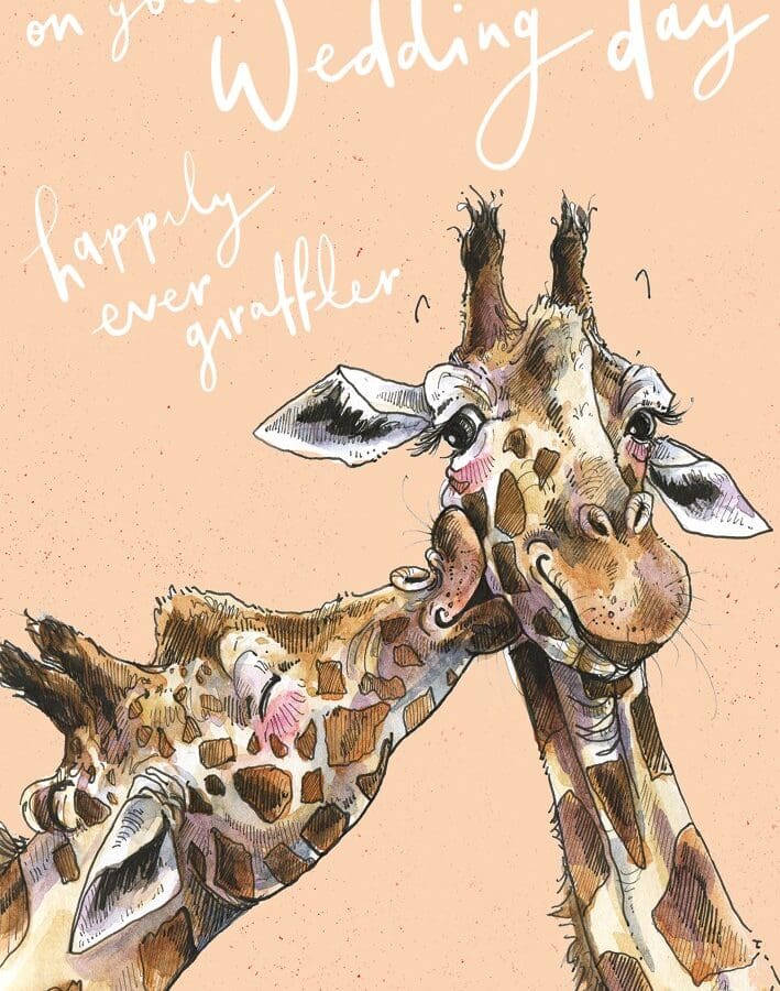 Giraffes Wedding Day