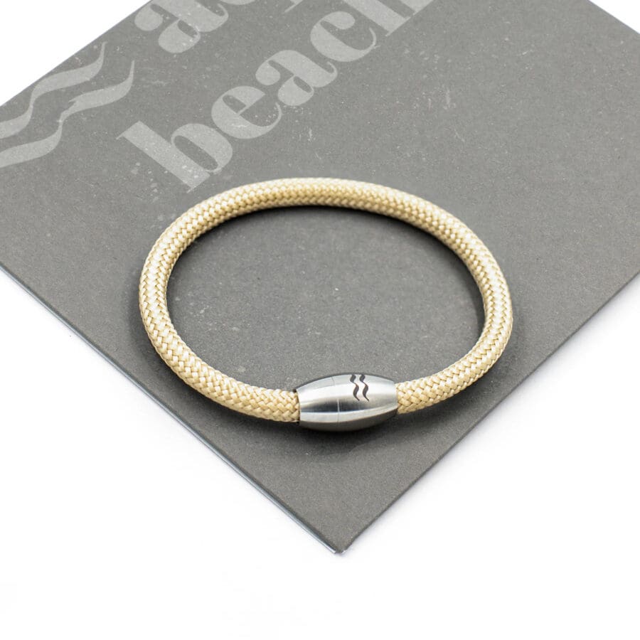 Sand Recycled Aqua Beach Bracelet