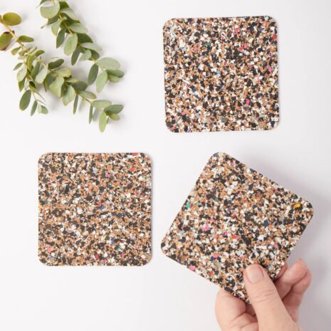 Square coasters Square coasters