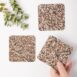 Square coasters